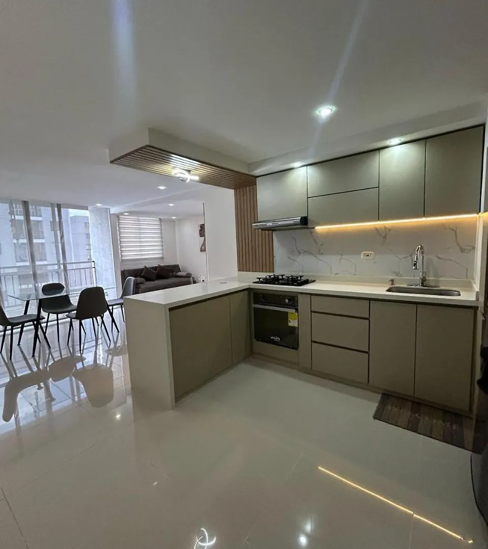 Lujoso Apartamento Con Aire Acondicionado Cali Lejlighed